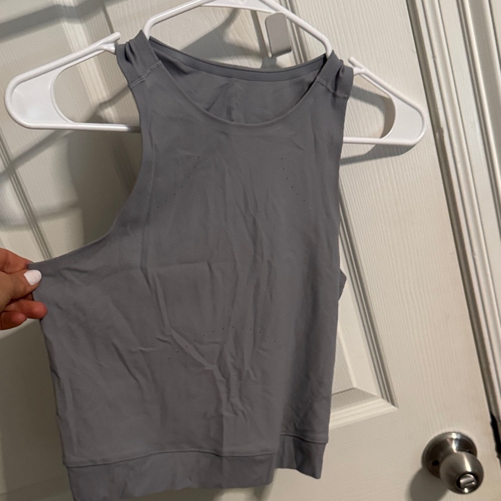 Gray Women's Sleeveless Top